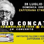 Fabio Concato in concerto a Zafferana Etnea