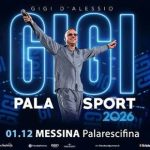 Gigi D'Alessio a Messina con il tour “Gigi Palasport”